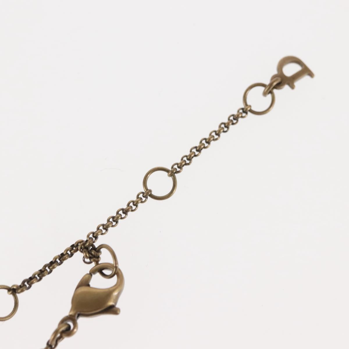 Christian Dior Necklace metal Copper Auth 143883