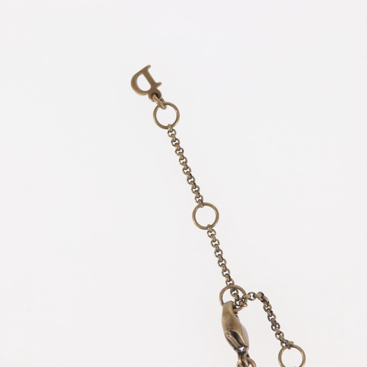Christian Dior Necklace metal Copper Auth 143883