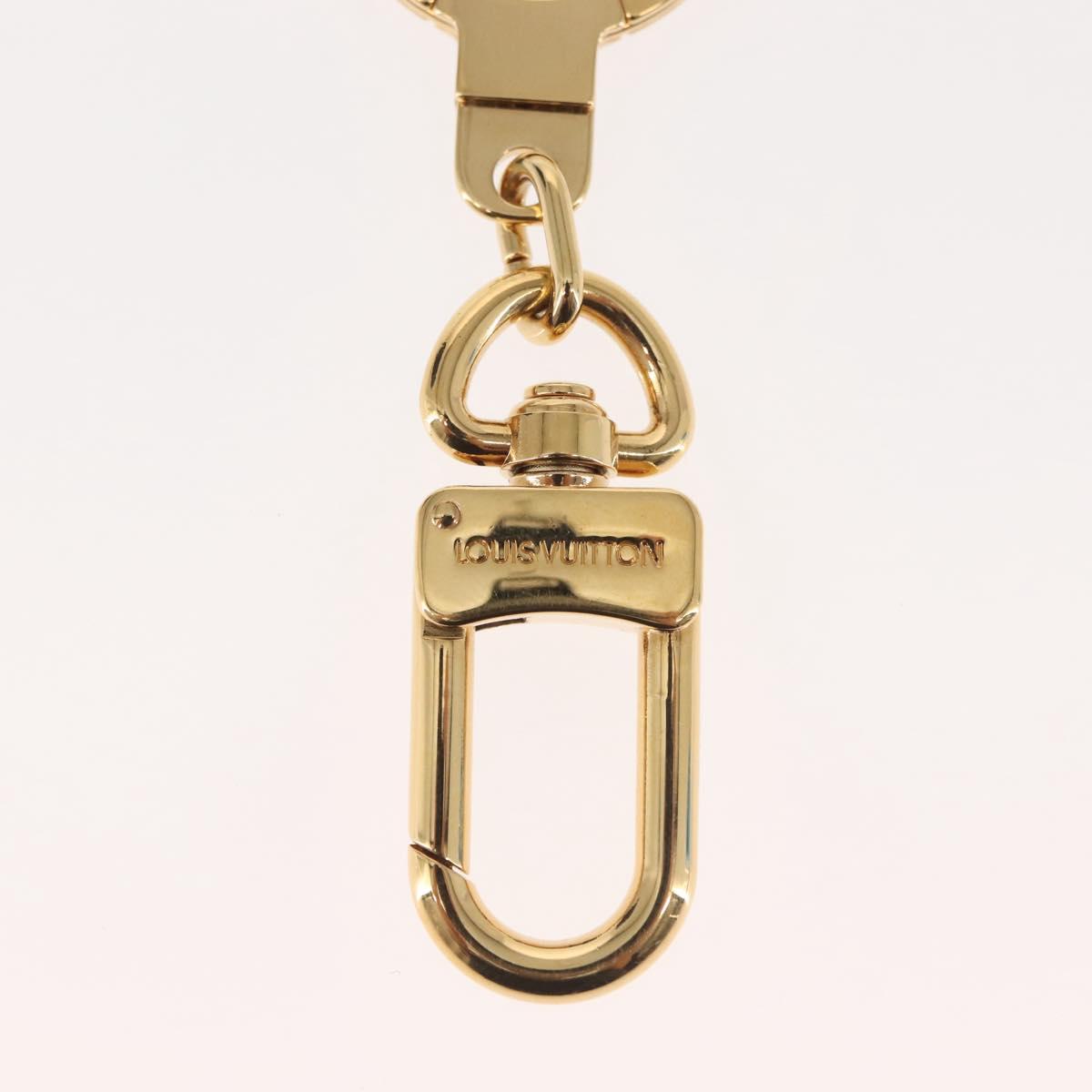 LOUIS VUITTON Anneau Cles Key Holder metal Gold Tone M62694 LV Auth 143887