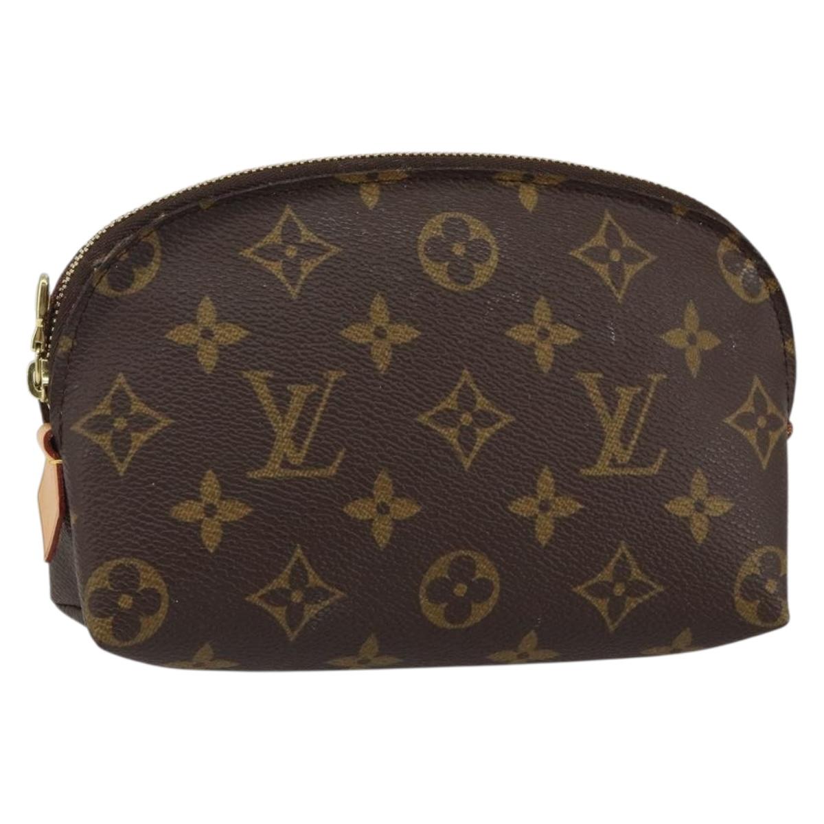 LOUIS VUITTON Monogram Pochette Cosmetic PM Pouch M43998 LV Auth 143908