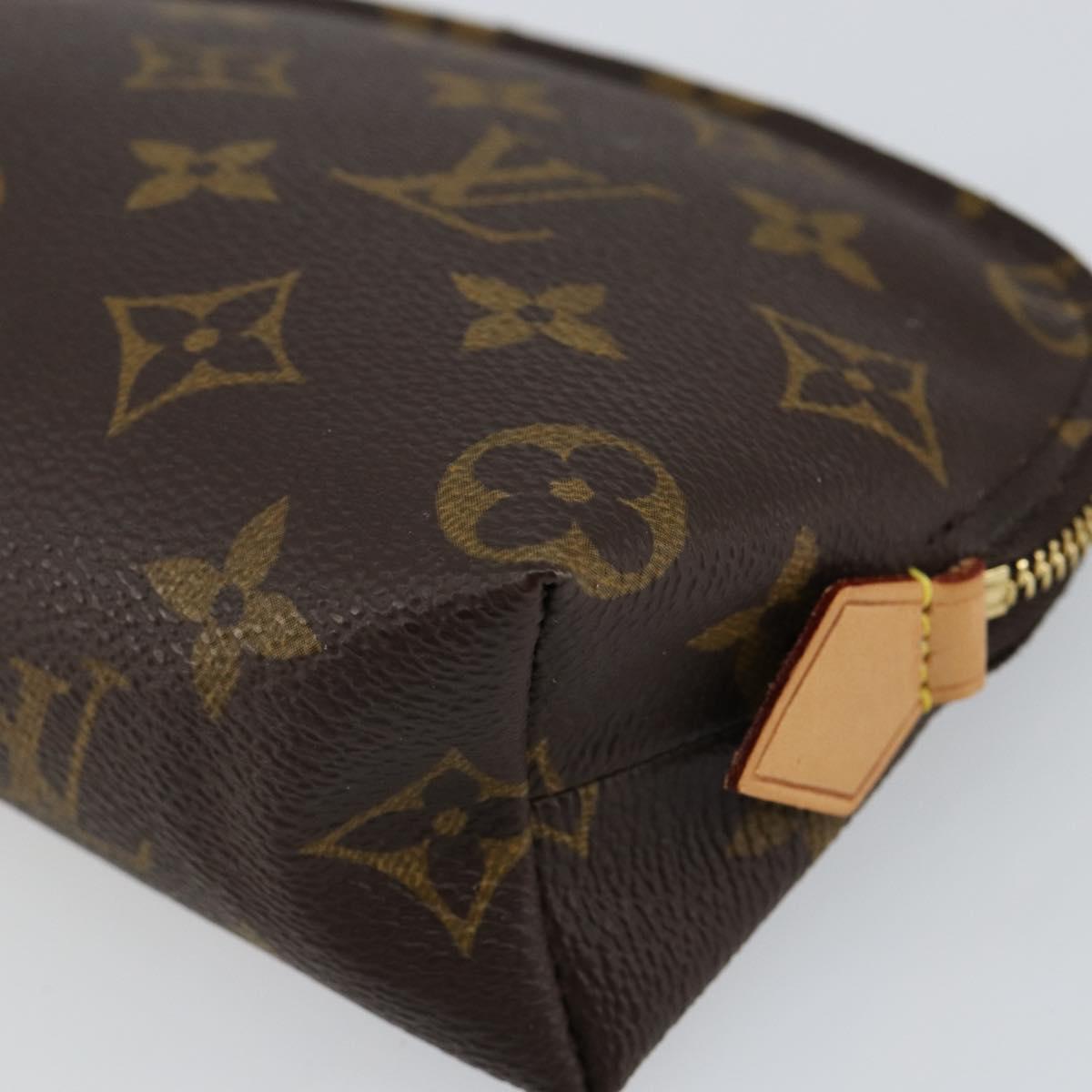 LOUIS VUITTON Monogram Pochette Cosmetic PM Pouch M43998 LV Auth 143908