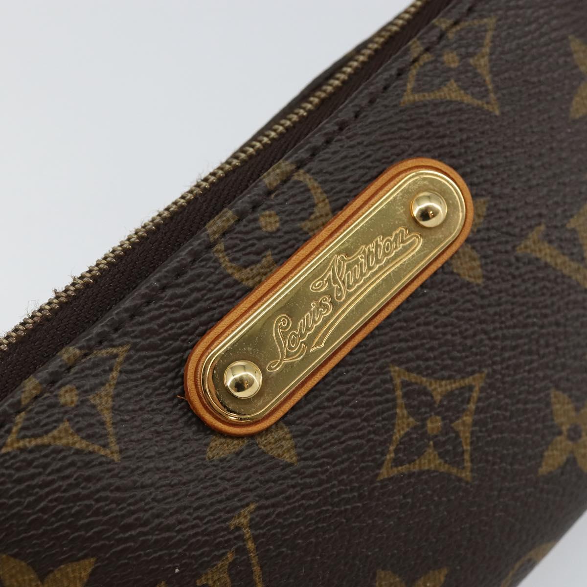 LOUIS VUITTON Monogram Pochette Mira PM Accessory Pouch M60095 LV Auth 143910V