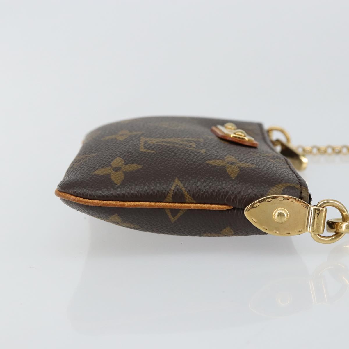LOUIS VUITTON Monogram Pochette Mira PM Accessory Pouch M60095 LV Auth 143910V