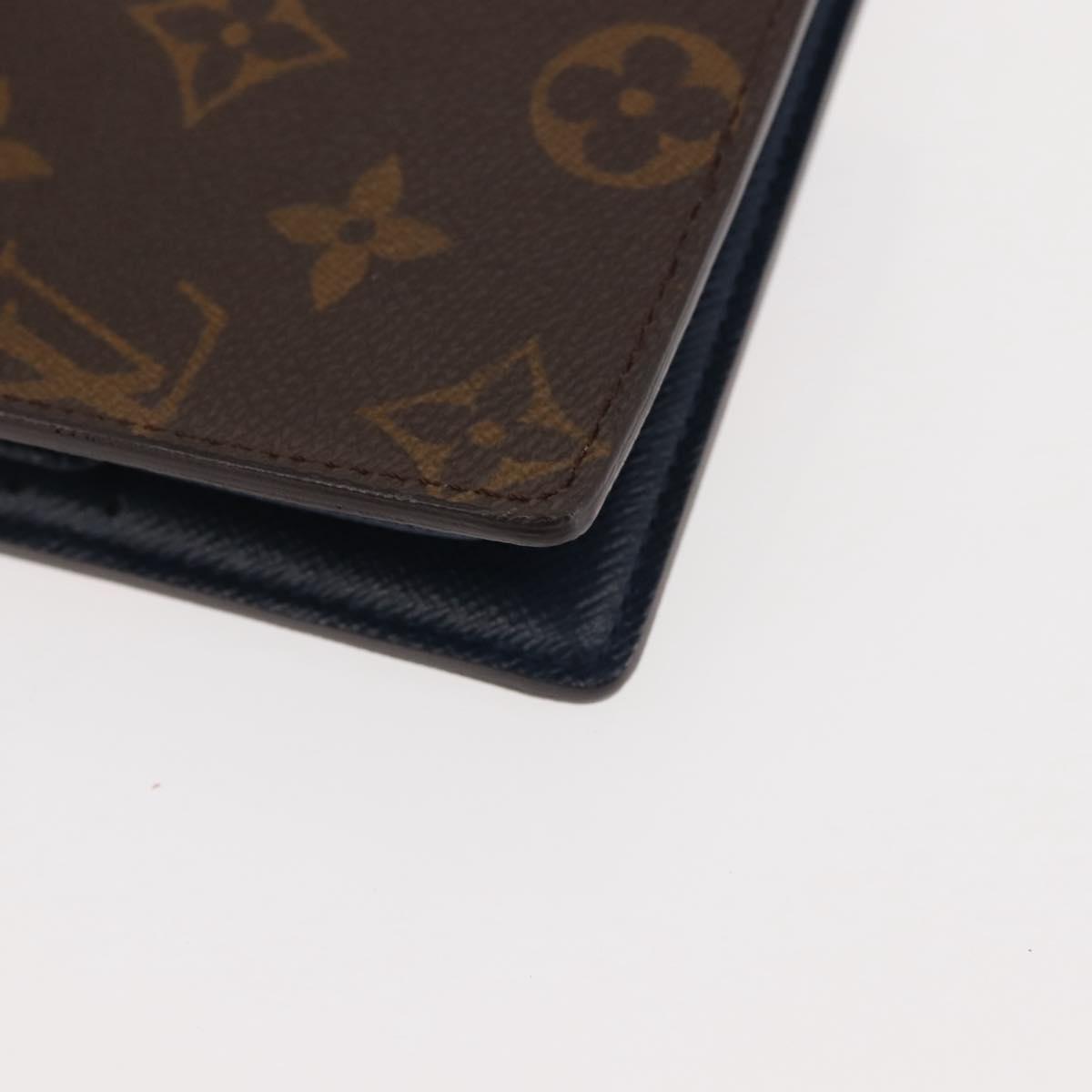LOUIS VUITTON Monogram Portefeuille Marco NM Bifold Wallet LV Auth 143914