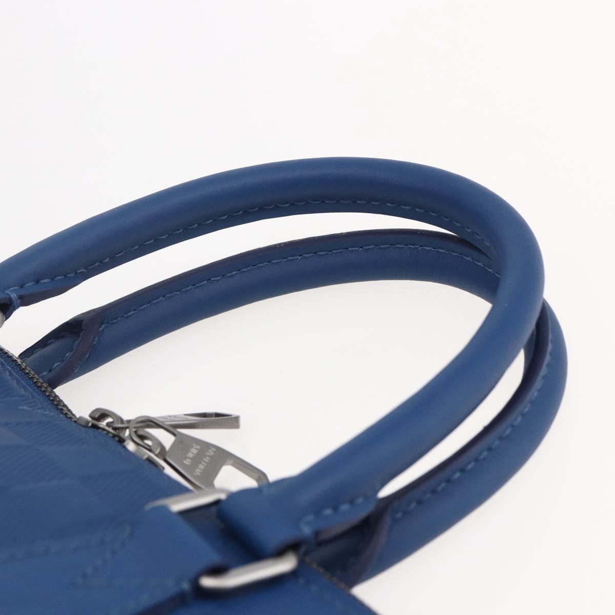 LOUIS VUITTON Damier Infini Porte DocumentsJules Bag Blue N41328 Auth 143920