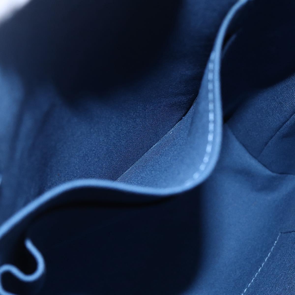 LOUIS VUITTON Damier Infini Porte DocumentsJules Bag Blue N41328 Auth 143920