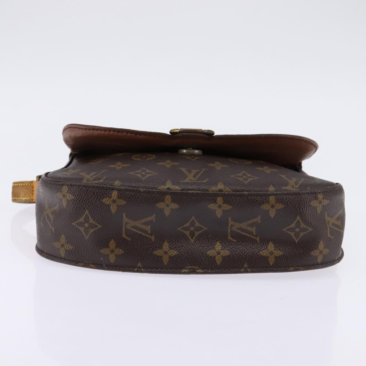 LOUIS VUITTON Monogram Saint Cloud GM Shoulder Bag M51242 LV Auth 143931