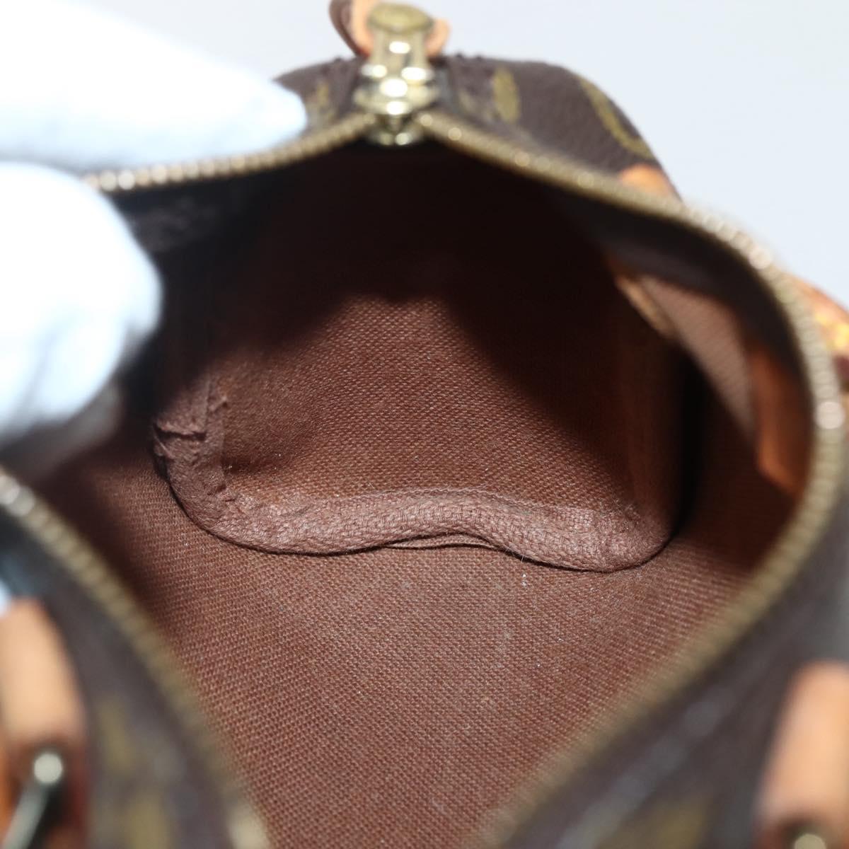 LOUIS VUITTON Monogram Mini Speedy Hand Bag M41534 LV Auth 143932