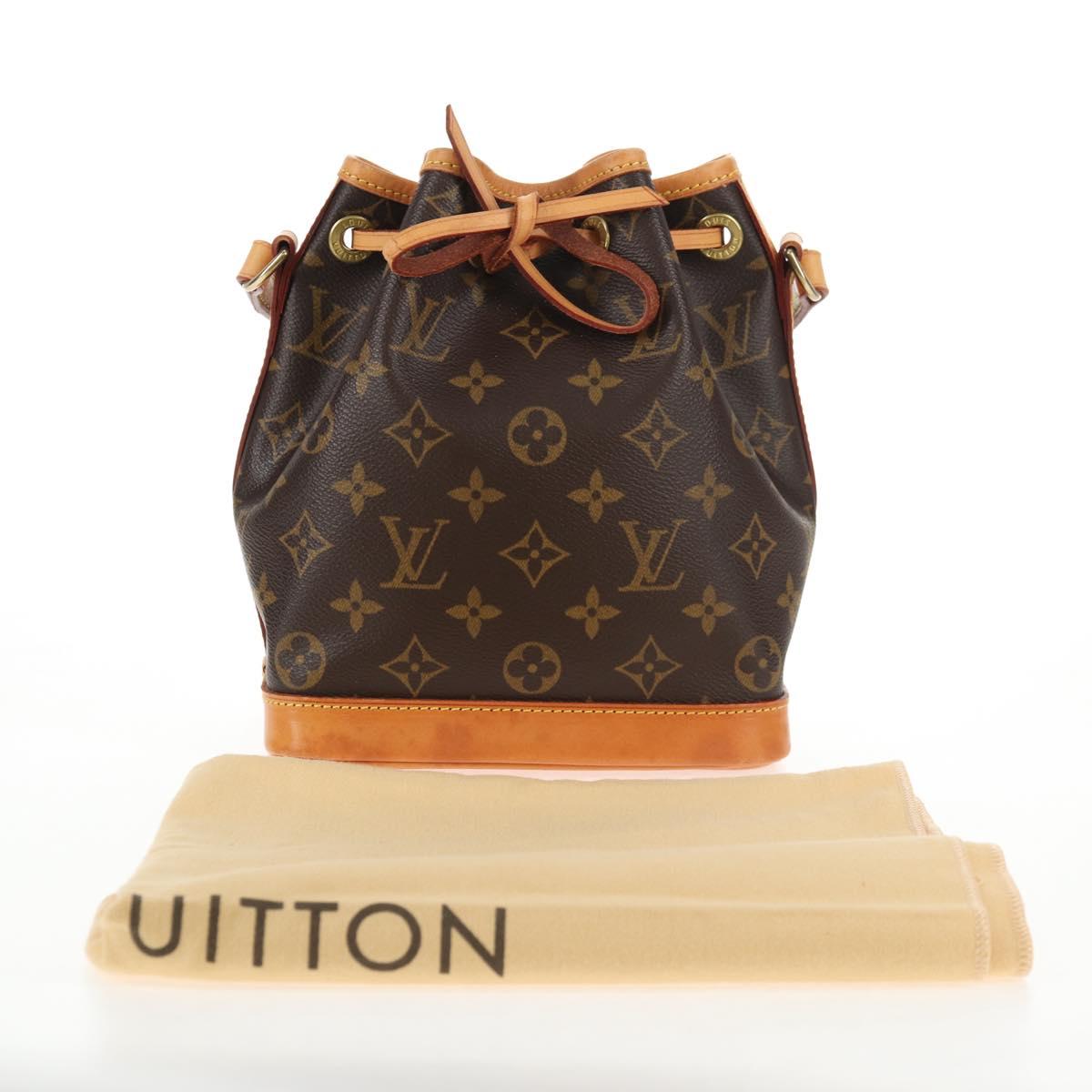 LOUIS VUITTON Monogram Mini Noe Hand Bag M42227 LV Auth 143934V