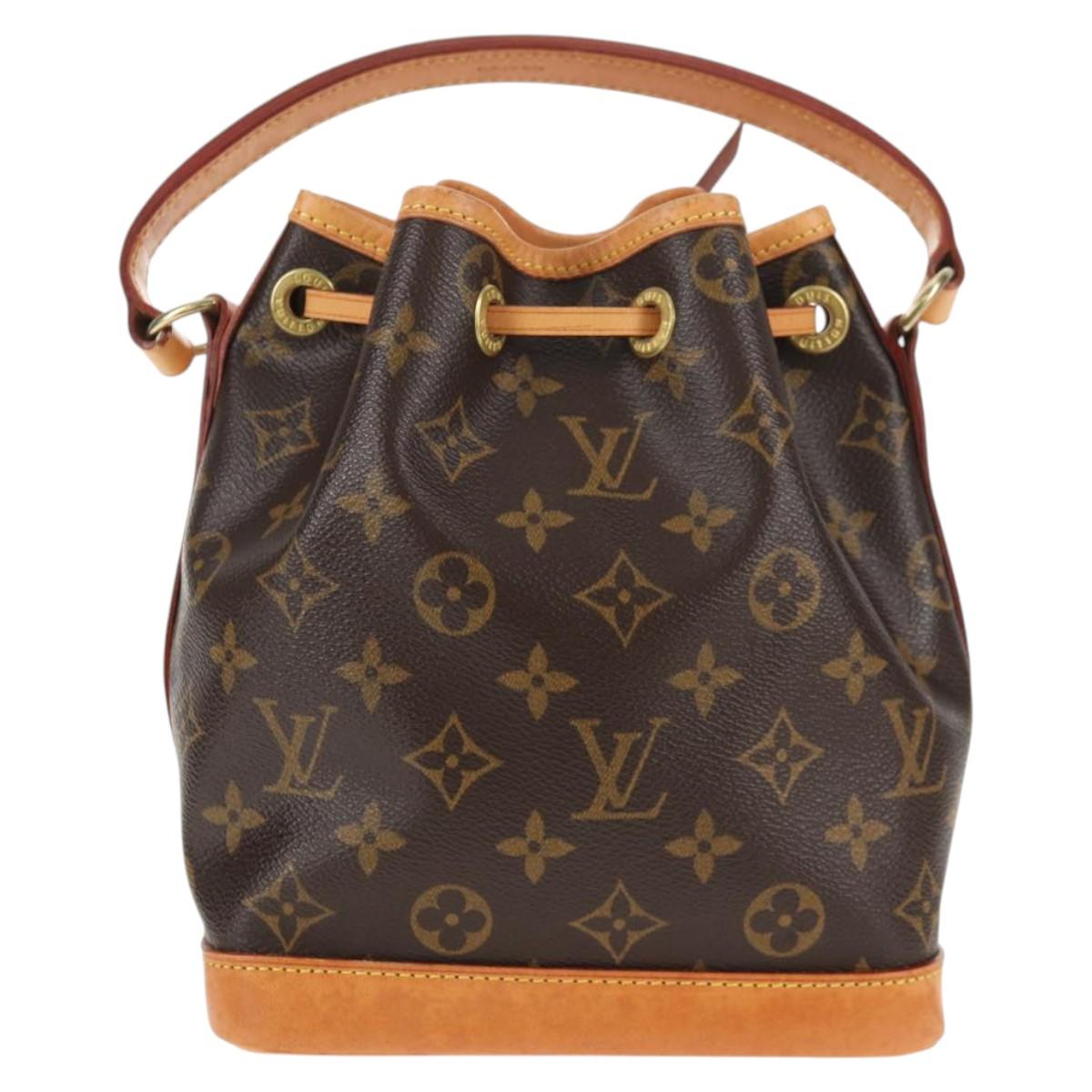 LOUIS VUITTON Monogram Mini Noe Hand Bag M42227 LV Auth 143934V