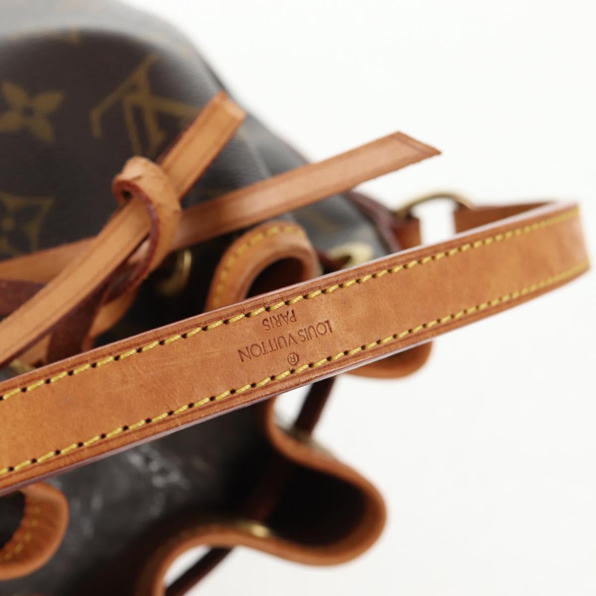 LOUIS VUITTON Monogram Mini Noe Hand Bag M42227 LV Auth 143934V