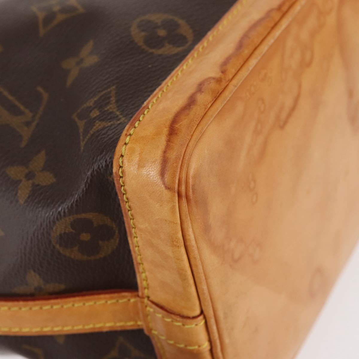 LOUIS VUITTON Monogram Mini Noe Hand Bag M42227 LV Auth 143935
