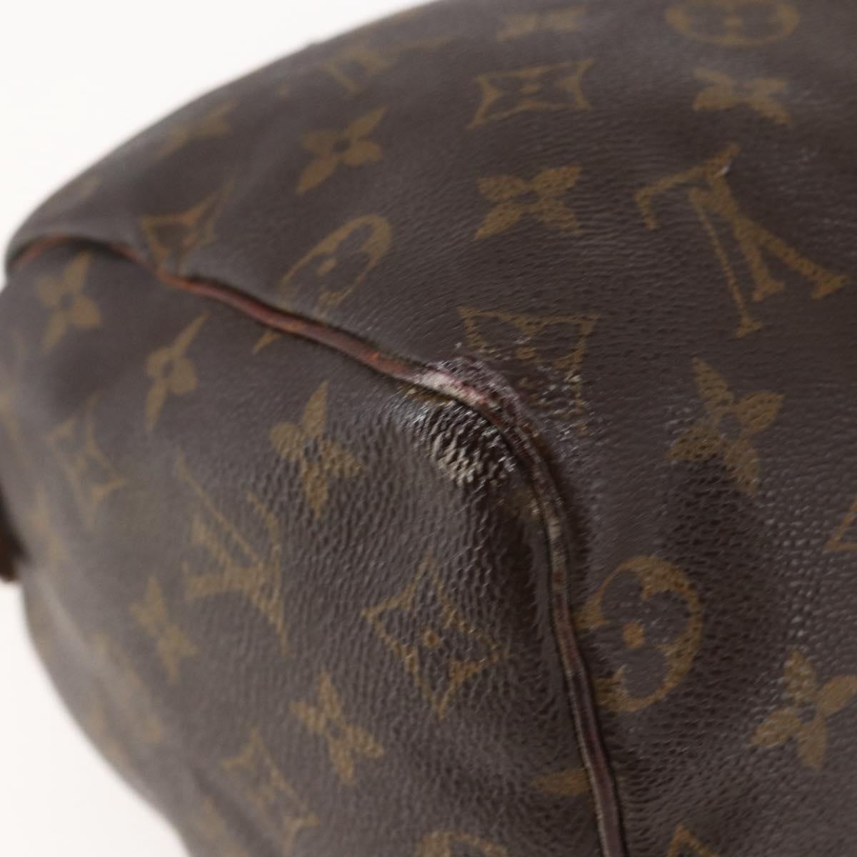 LOUIS VUITTON Monogram Speedy 25 Hand Bag M41528 LV Auth 143937