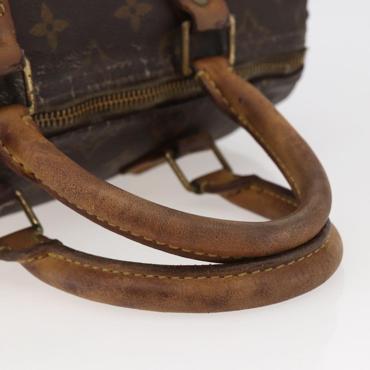 LOUIS VUITTON Monogram Speedy 25 Hand Bag M41528 LV Auth 143937