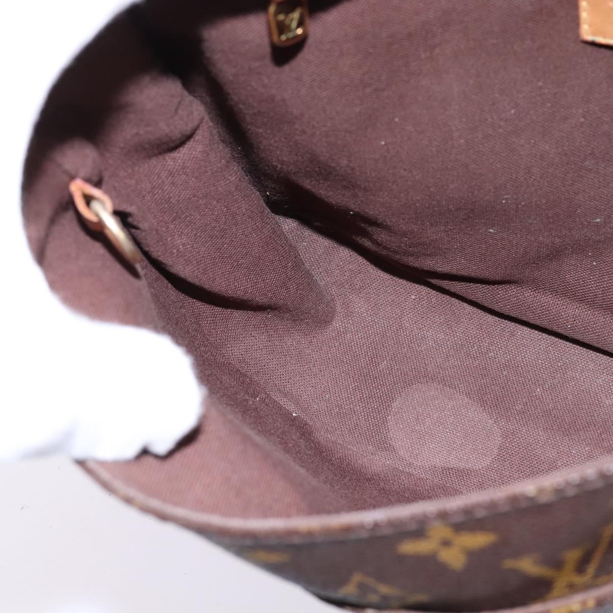 LOUIS VUITTON Monogram Menilmontant PM Shoulder Bag M40474 LV Auth 143940