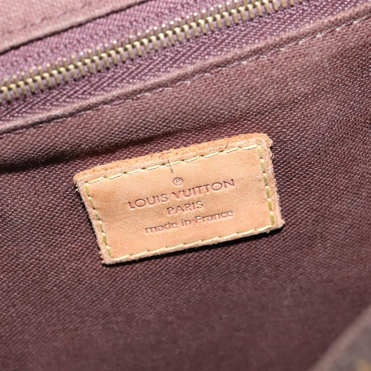 LOUIS VUITTON Monogram Menilmontant PM Shoulder Bag M40474 LV Auth 143941