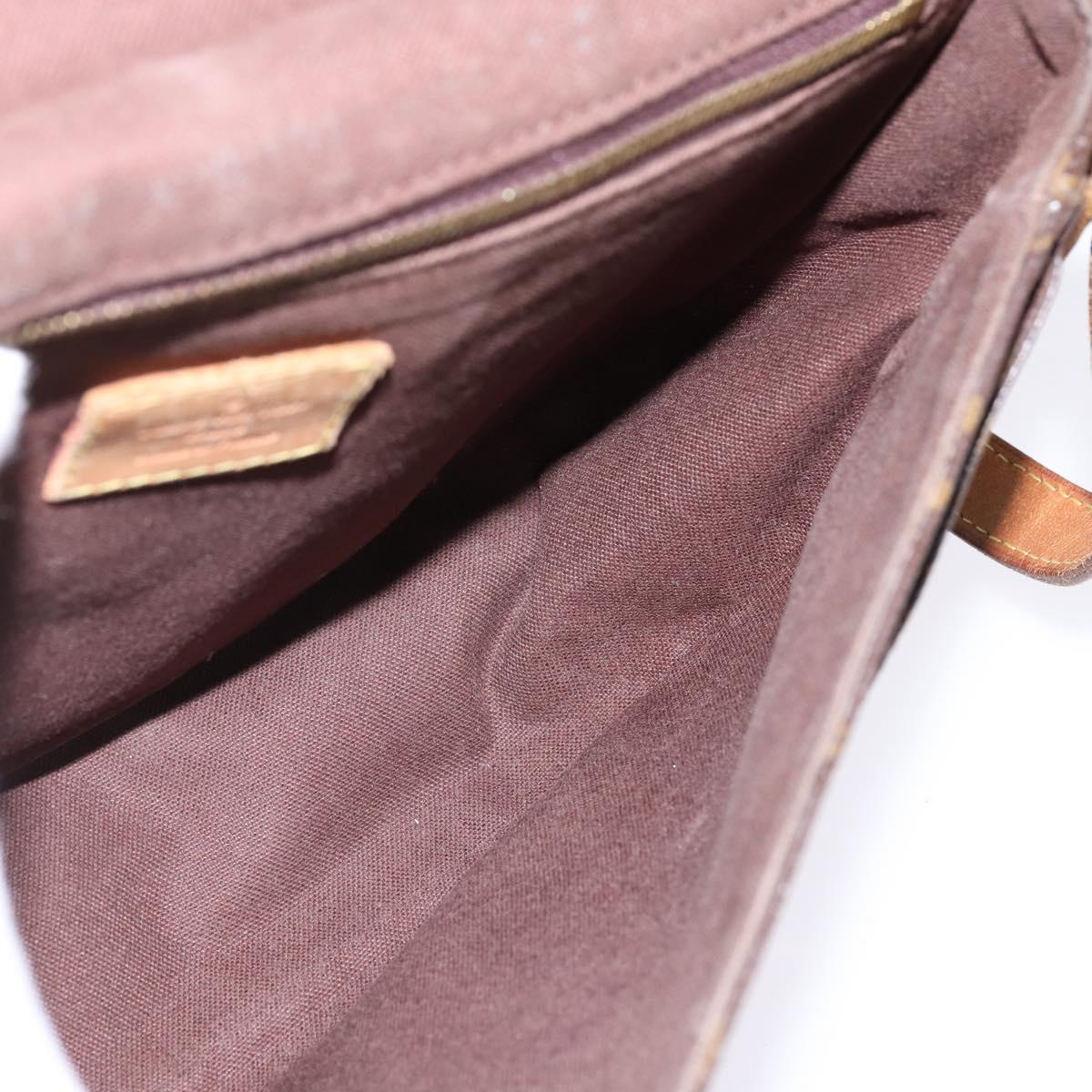 LOUIS VUITTON Monogram Menilmontant PM Shoulder Bag M40474 LV Auth 143941