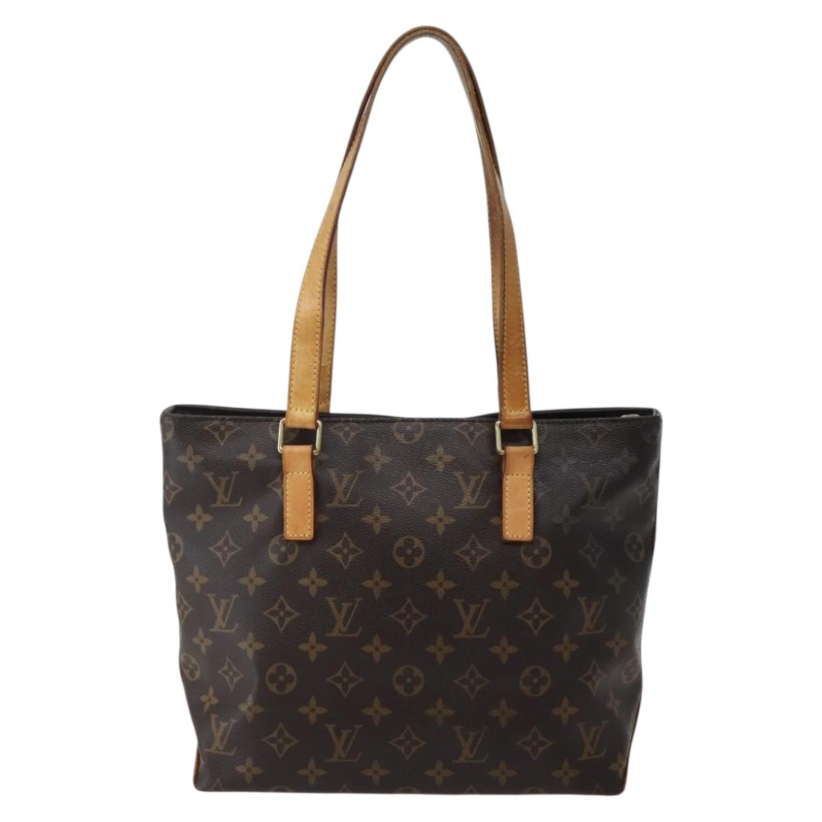LOUIS VUITTON Monogram Cabas Piano Tote Bag M51148 LV Auth 143942