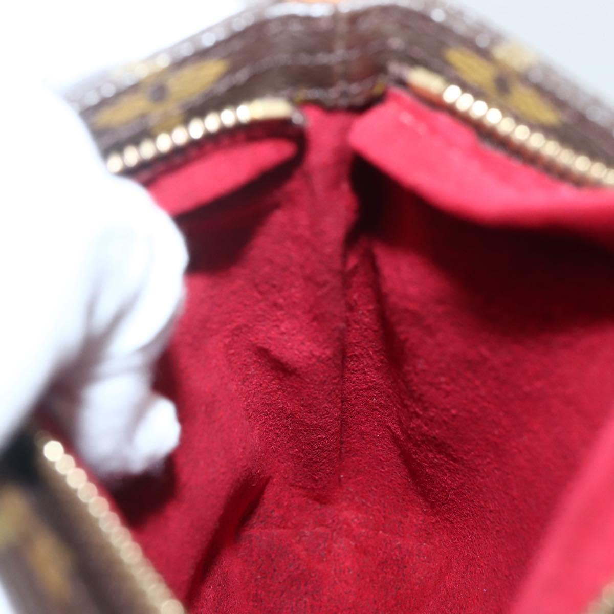 LOUIS VUITTON Monogram Partition Pouch M51901 LV Auth 143944