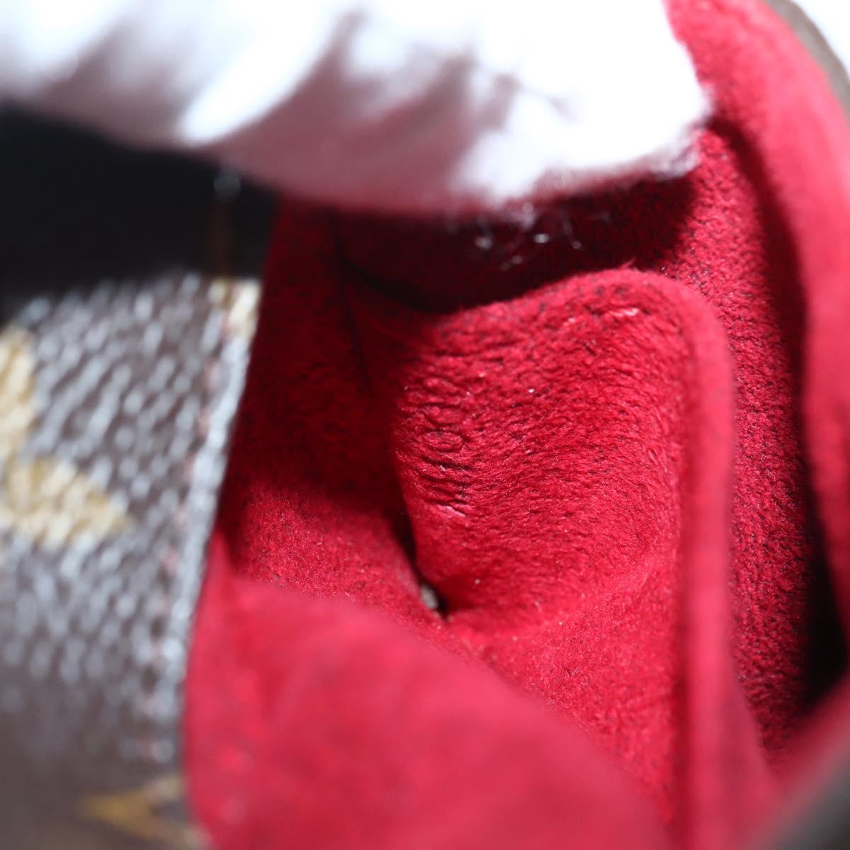 LOUIS VUITTON Monogram Partition Pouch M51901 LV Auth 143944