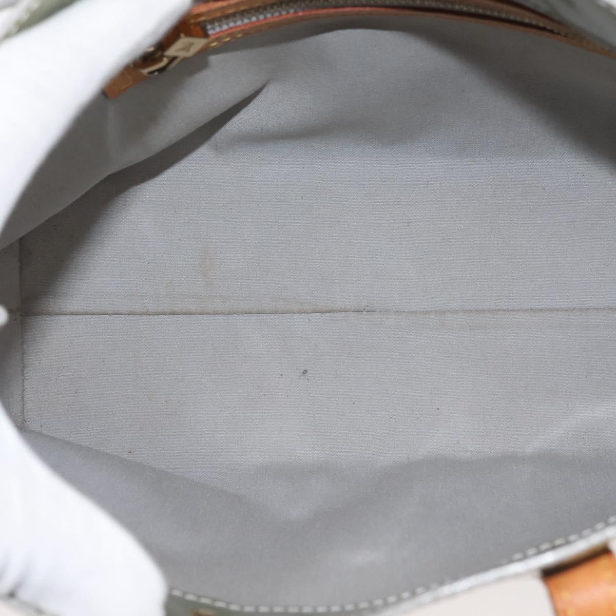 LOUIS VUITTON Monogram Vernis Reade PM Hand Bag Gris M91145 LV Auth 143949