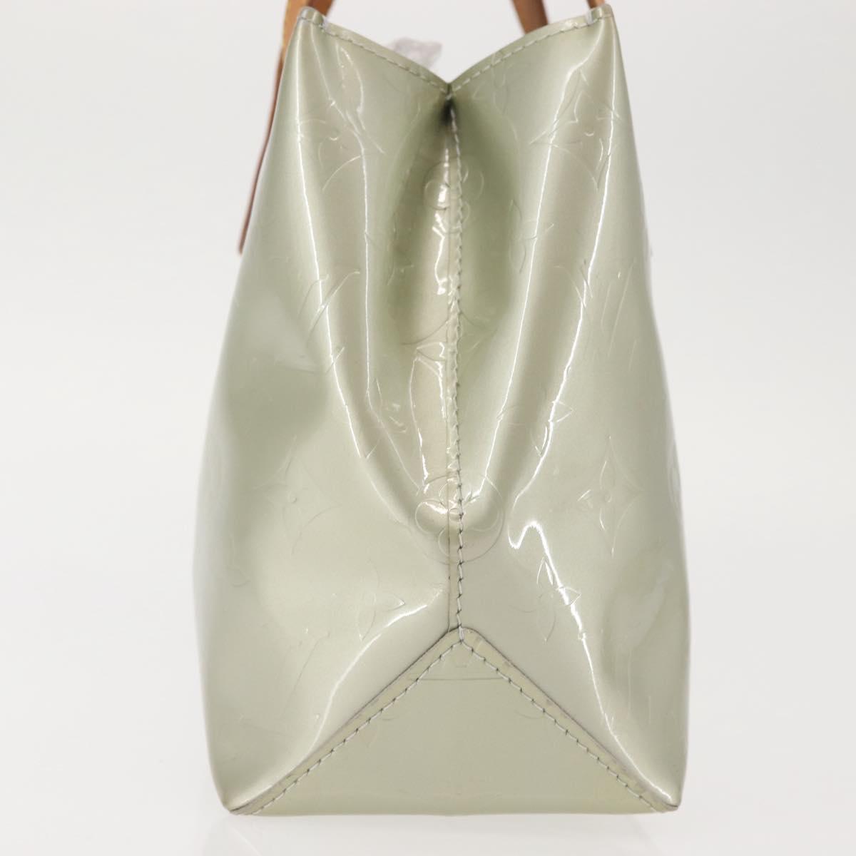 LOUIS VUITTON Monogram Vernis Reade PM Hand Bag Gris M91145 LV Auth 143949