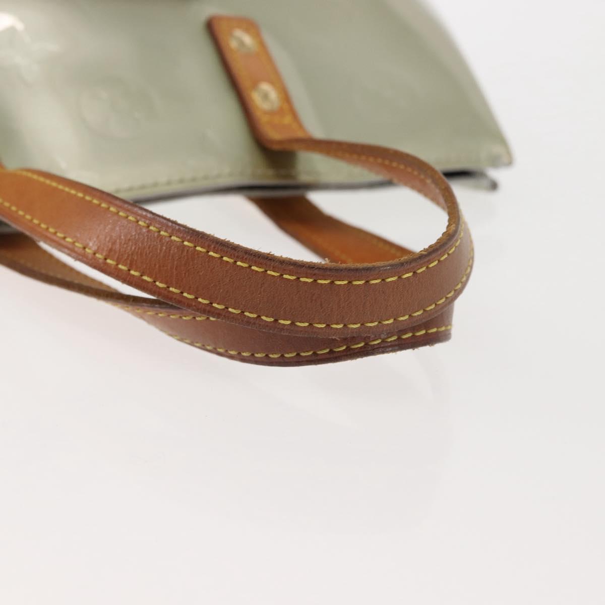 LOUIS VUITTON Monogram Vernis Reade PM Hand Bag Gris M91145 LV Auth 143949