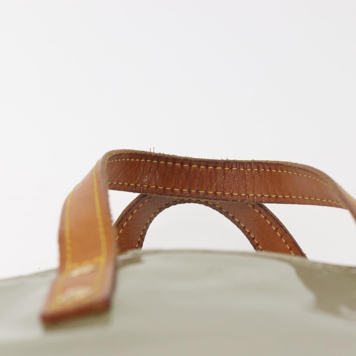 LOUIS VUITTON Monogram Vernis Reade PM Hand Bag Gris M91145 LV Auth 143949