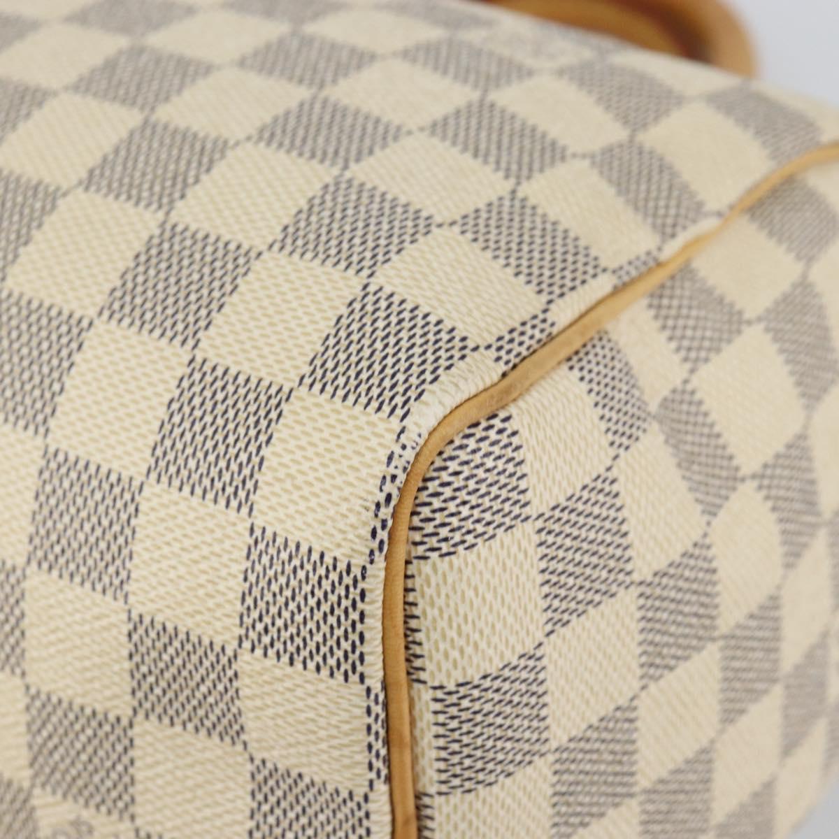 LOUIS VUITTON Damier Azur Speedy 25 Hand Bag N41534 LV Auth 143957V