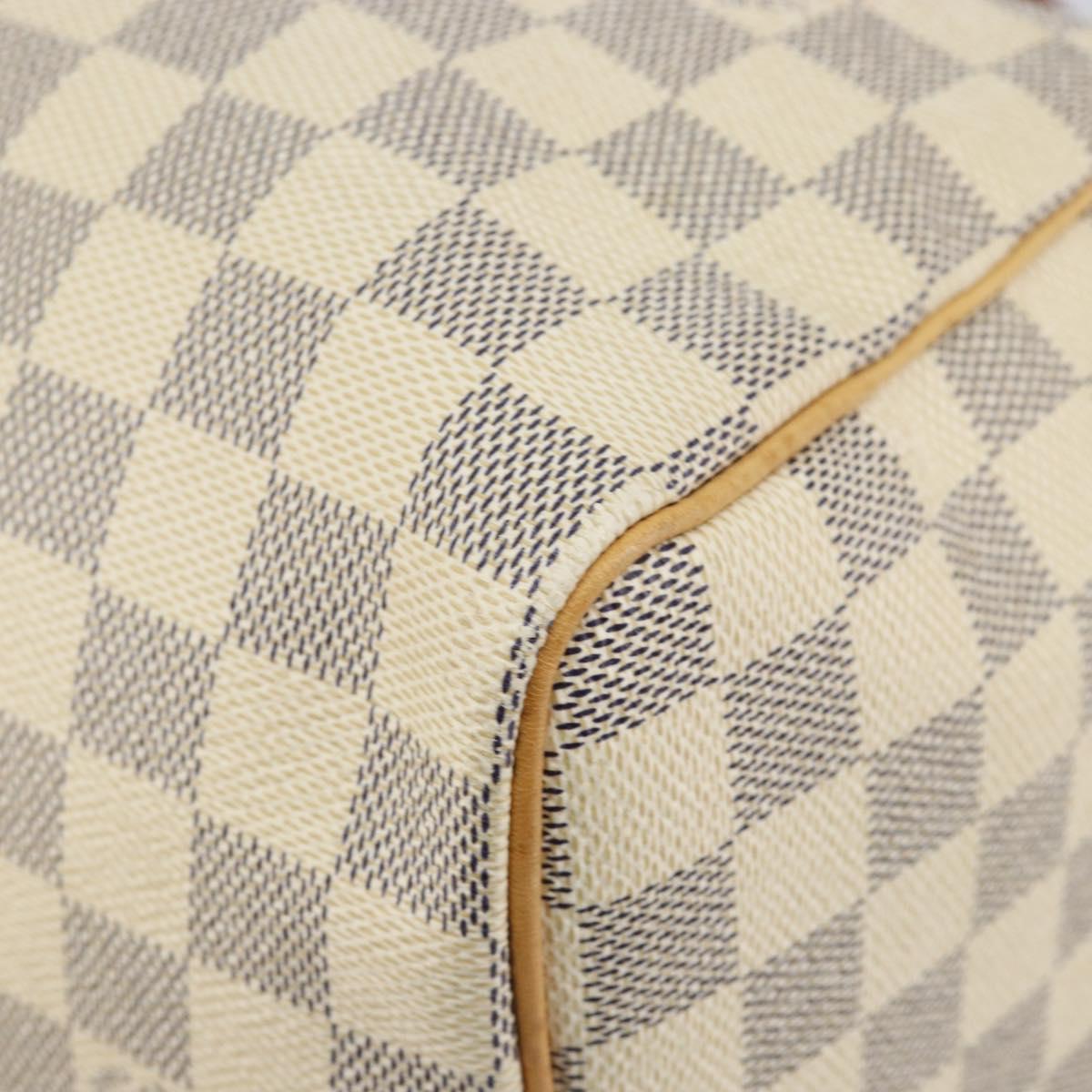 LOUIS VUITTON Damier Azur Speedy 25 Hand Bag N41534 LV Auth 143957V