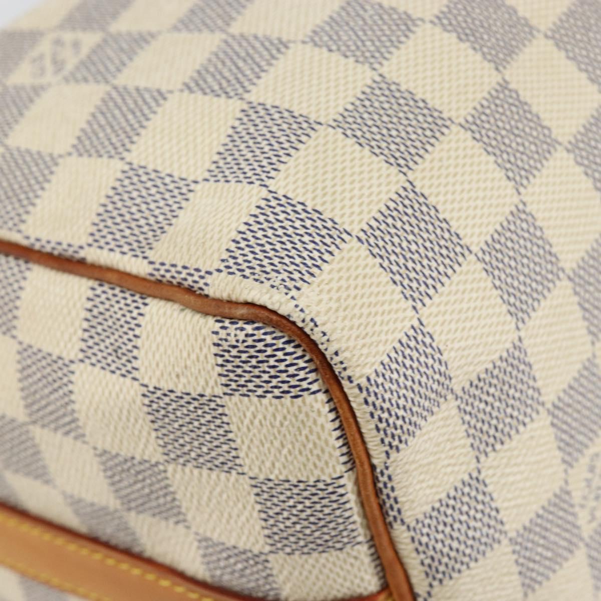 LOUIS VUITTON Damier Azur Speedy Bandouliere 25 Hand Bag N41000 LV Auth 143958V