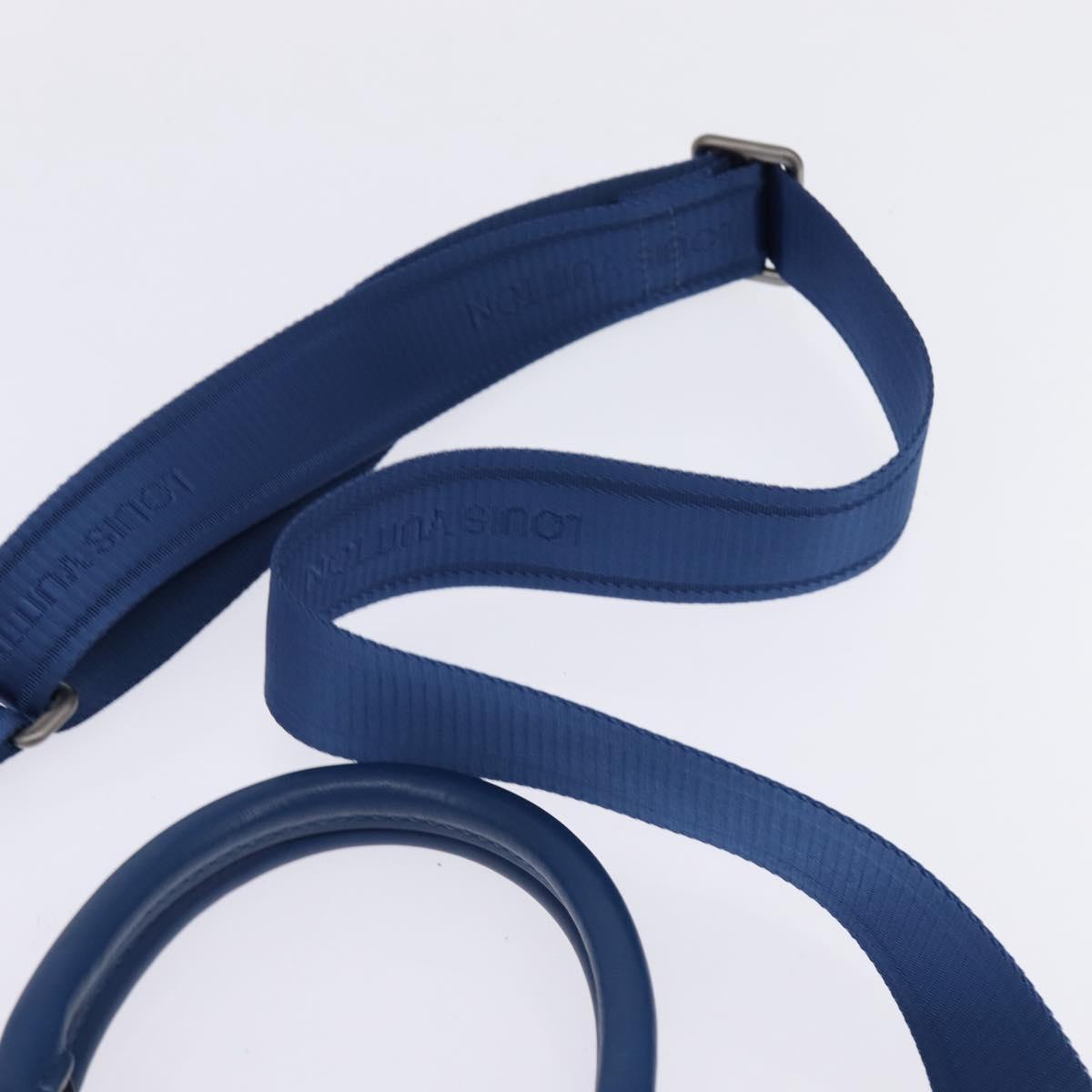 LOUIS VUITTON Damier Infini Porte DocumentsJules Bag Blue N41328 Auth 143959