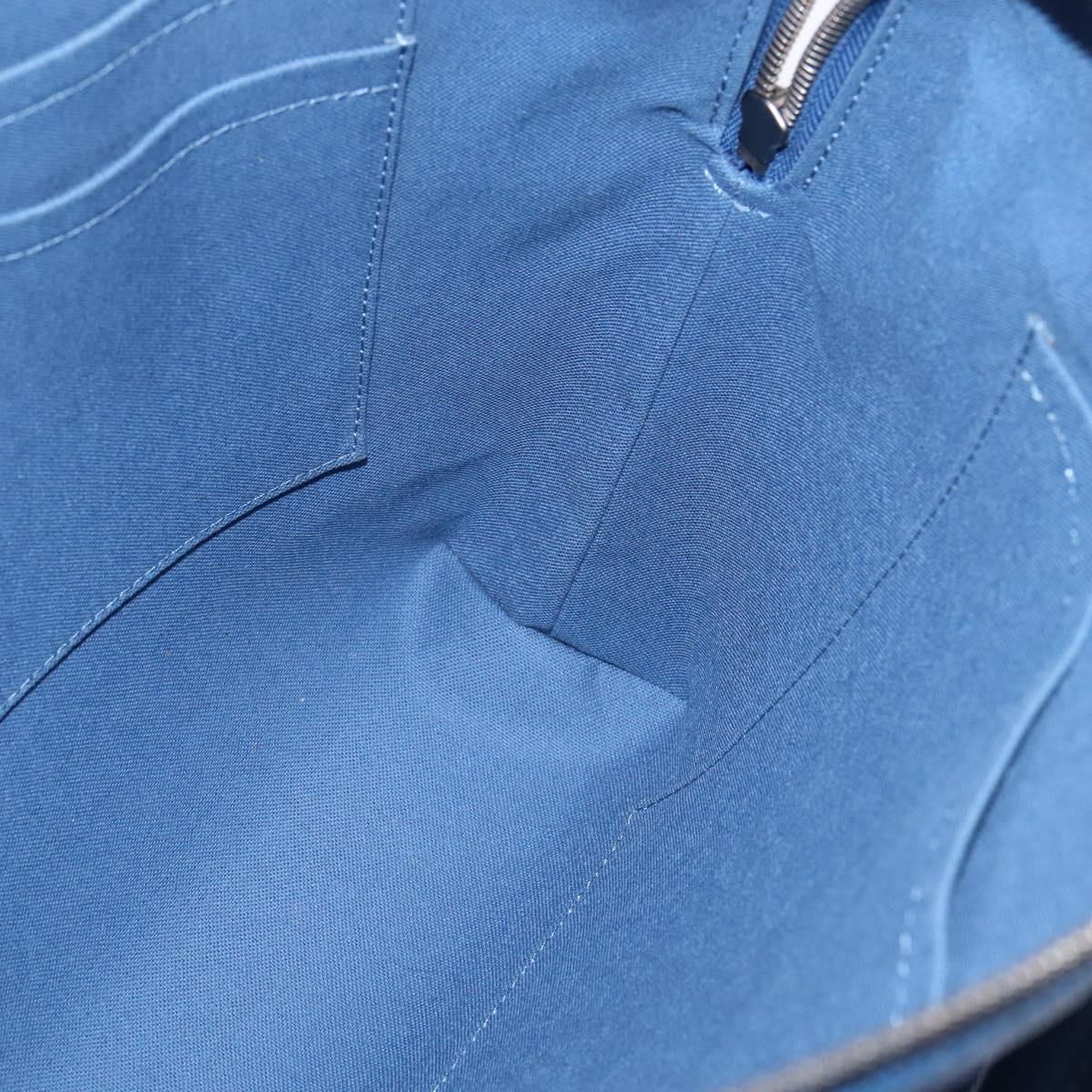 LOUIS VUITTON Damier Infini Porte DocumentsJules Bag Blue N41328 Auth 143959