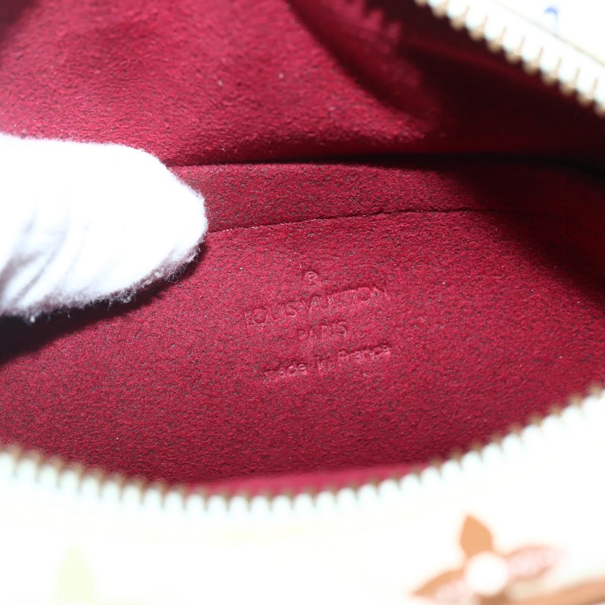 LOUIS VUITTON Monogram Multicolor Lift Shoulder Bag White M40055 LV Auth 143960