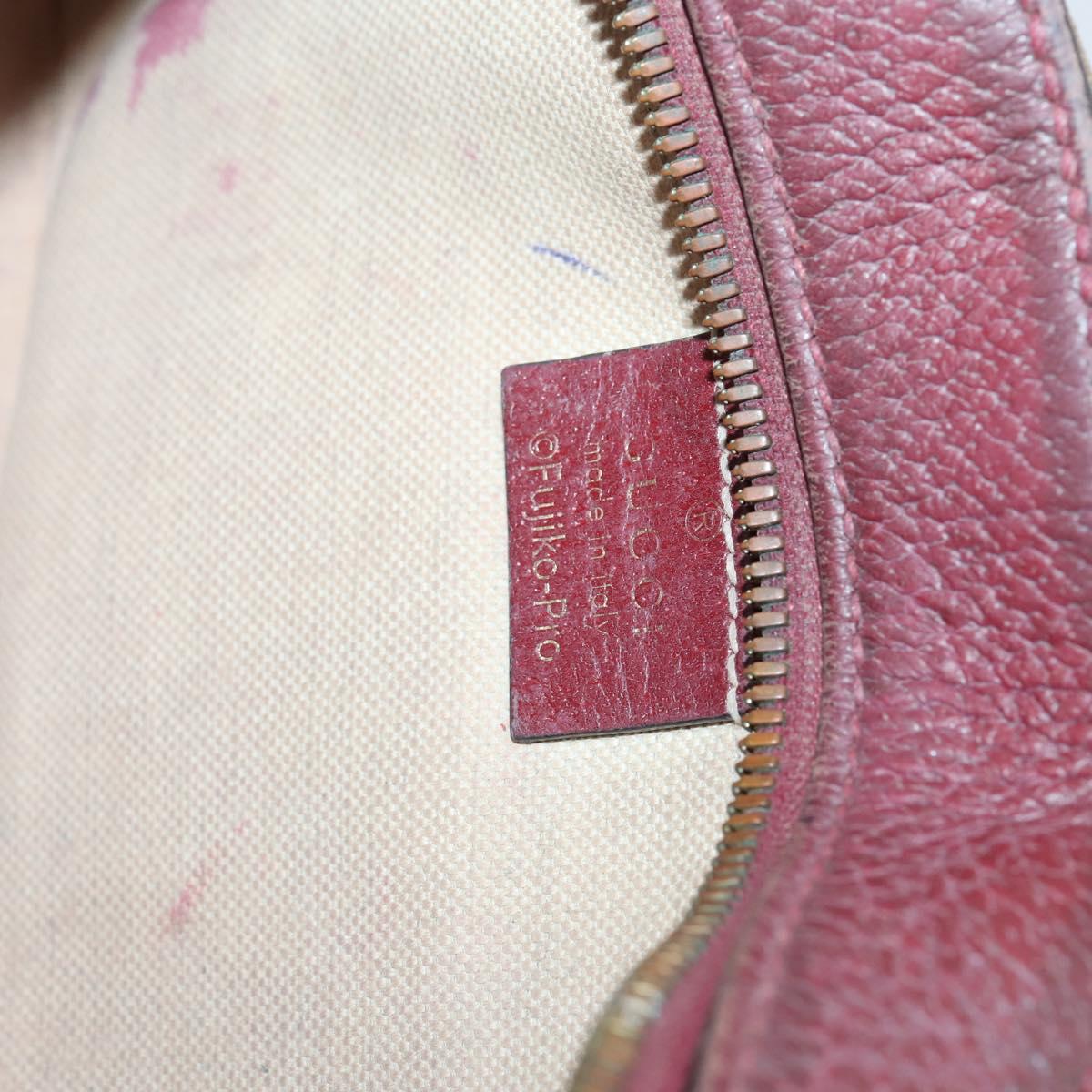 GUCCI Micro GG Supreme Doraemon Collaboration Bag PVC Beige 574886 Auth 143965