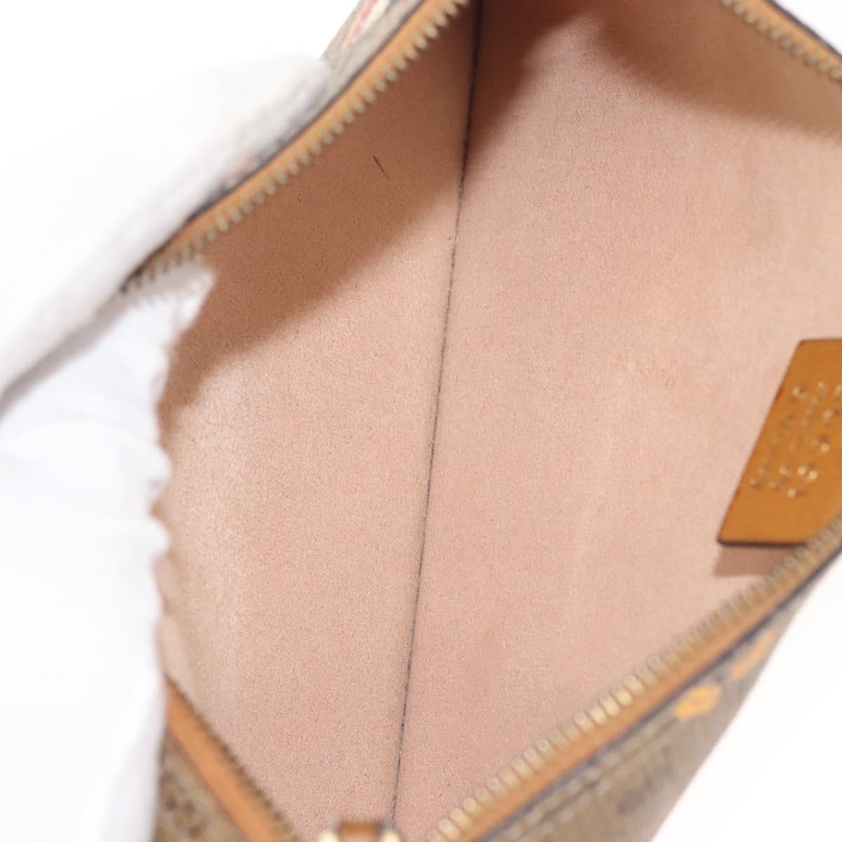 GUCCI Micro GG Supreme Disney Collaboration Bag PVC Beige 547947 Auth 143985