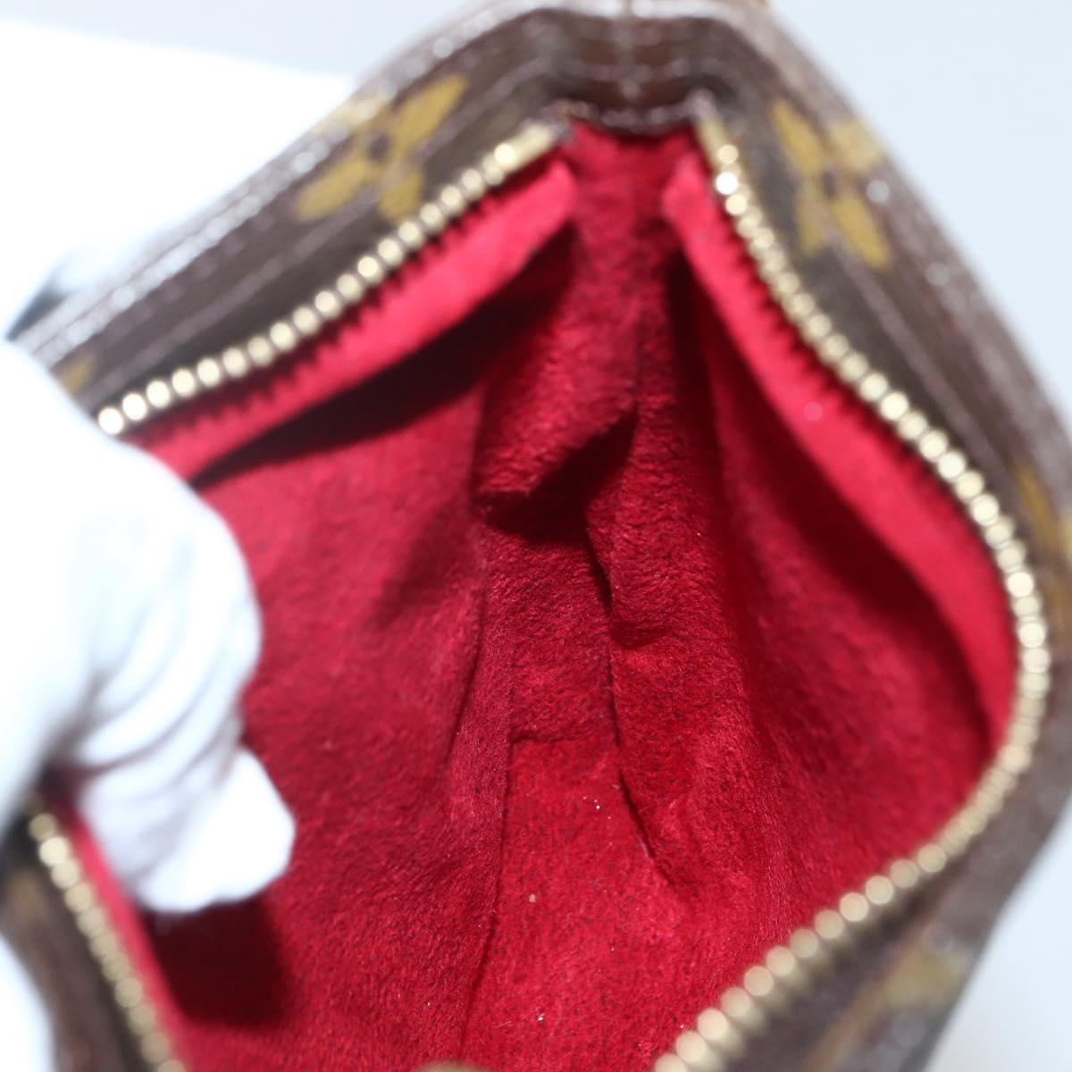 LOUIS VUITTON Monogram Partition Pouch M51901 LV Auth 143986