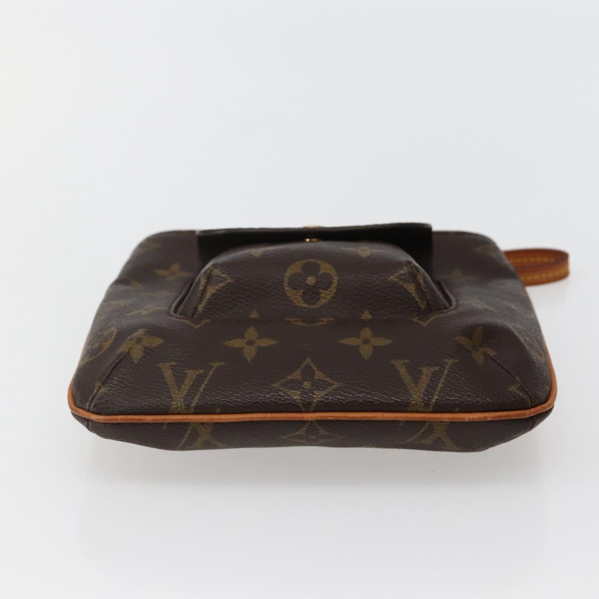 LOUIS VUITTON Monogram Partition Pouch M51901 LV Auth 143986