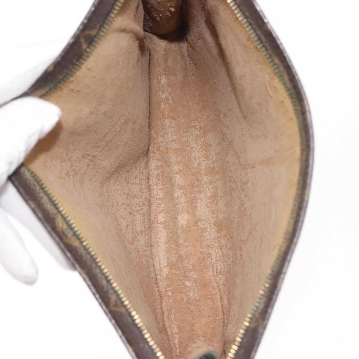 LOUIS VUITTON Monogram Poche Toilette 26 Pouch M47542 LV Auth 143988