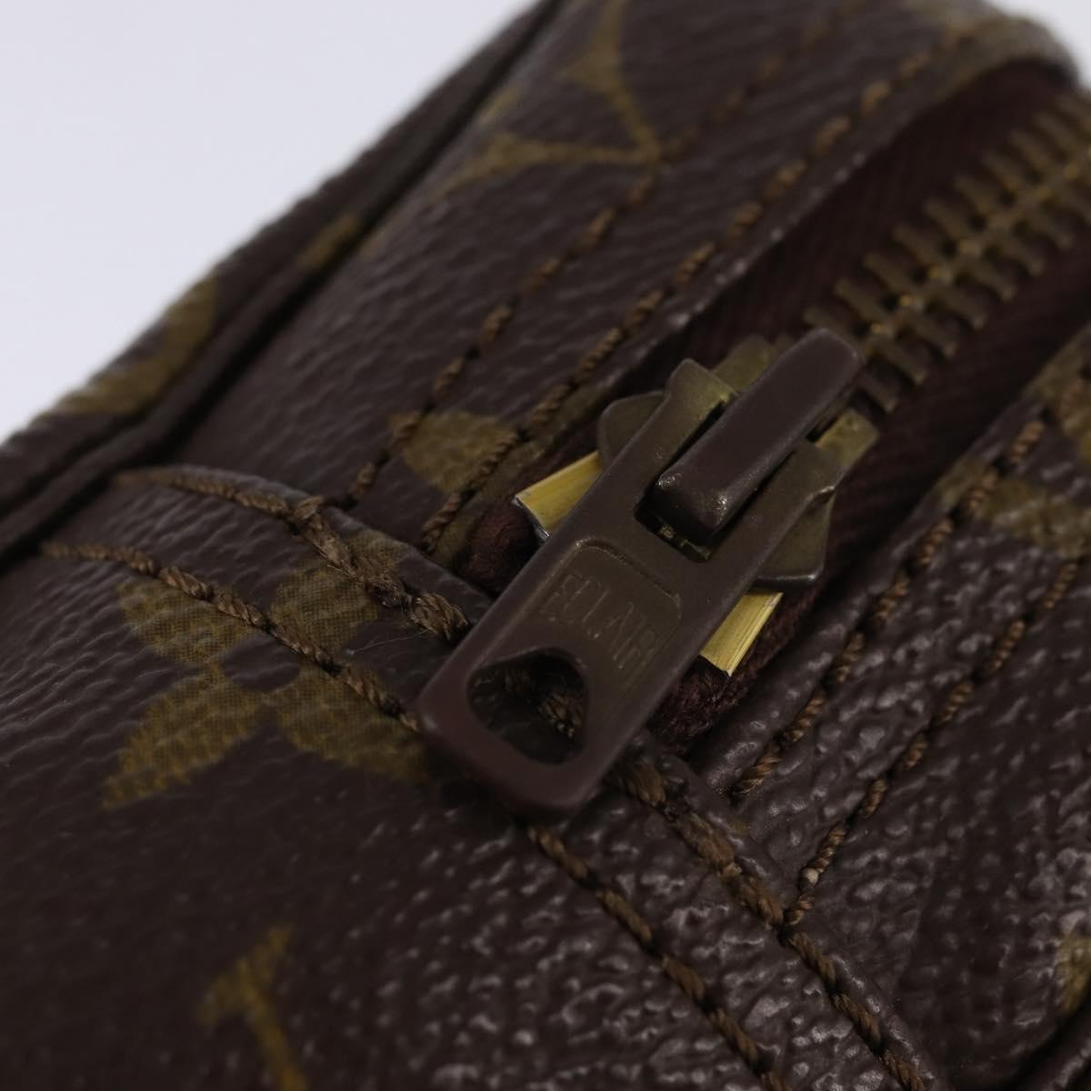 LOUIS VUITTON Monogram Trousse Toilette 18 Pouch M47526 LV Auth 143989