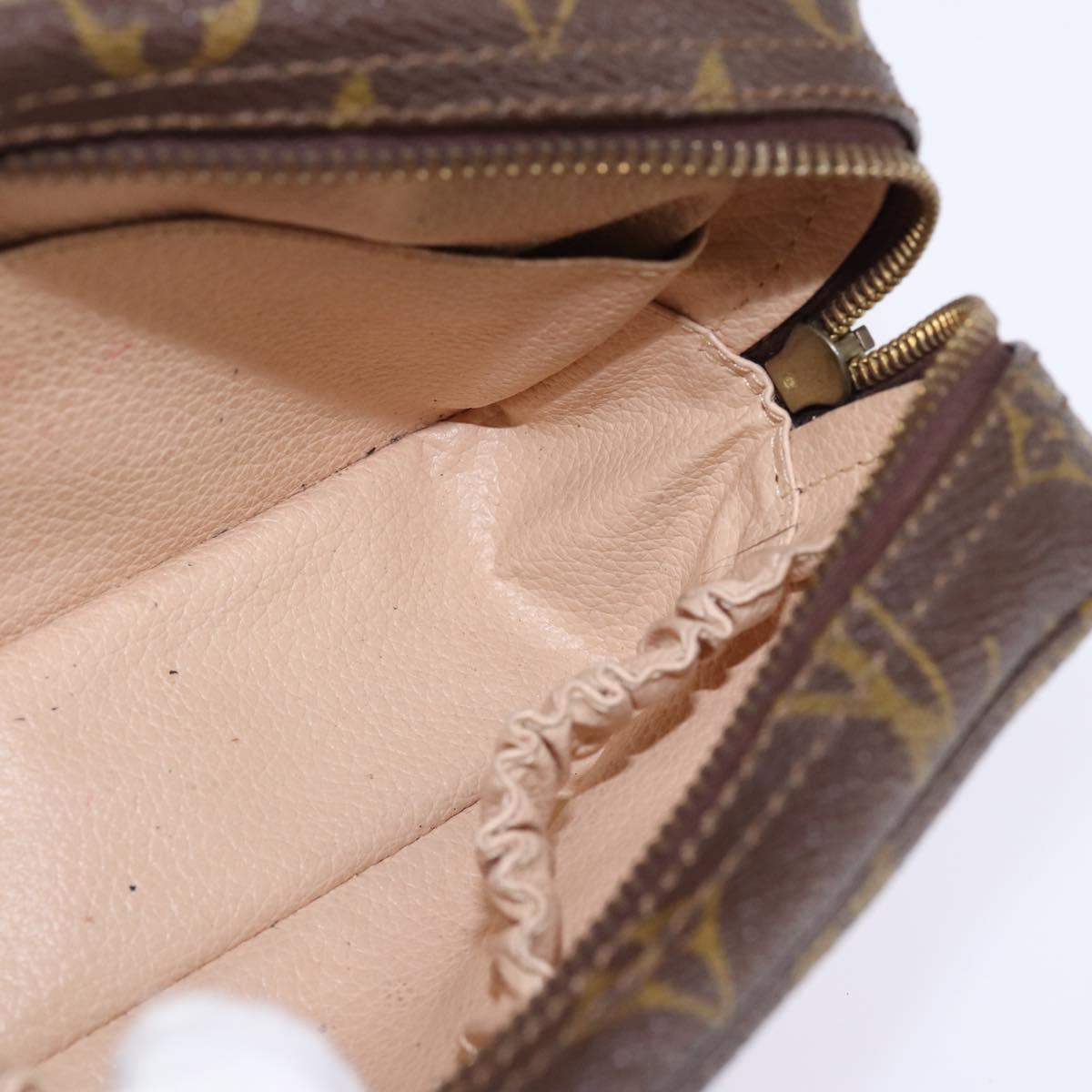 LOUIS VUITTON Monogram Trousse Toilette 18 Pouch M47526 LV Auth 143989