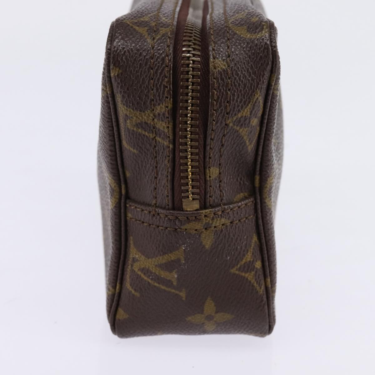 LOUIS VUITTON Monogram Trousse Toilette 18 Pouch M47526 LV Auth 143989