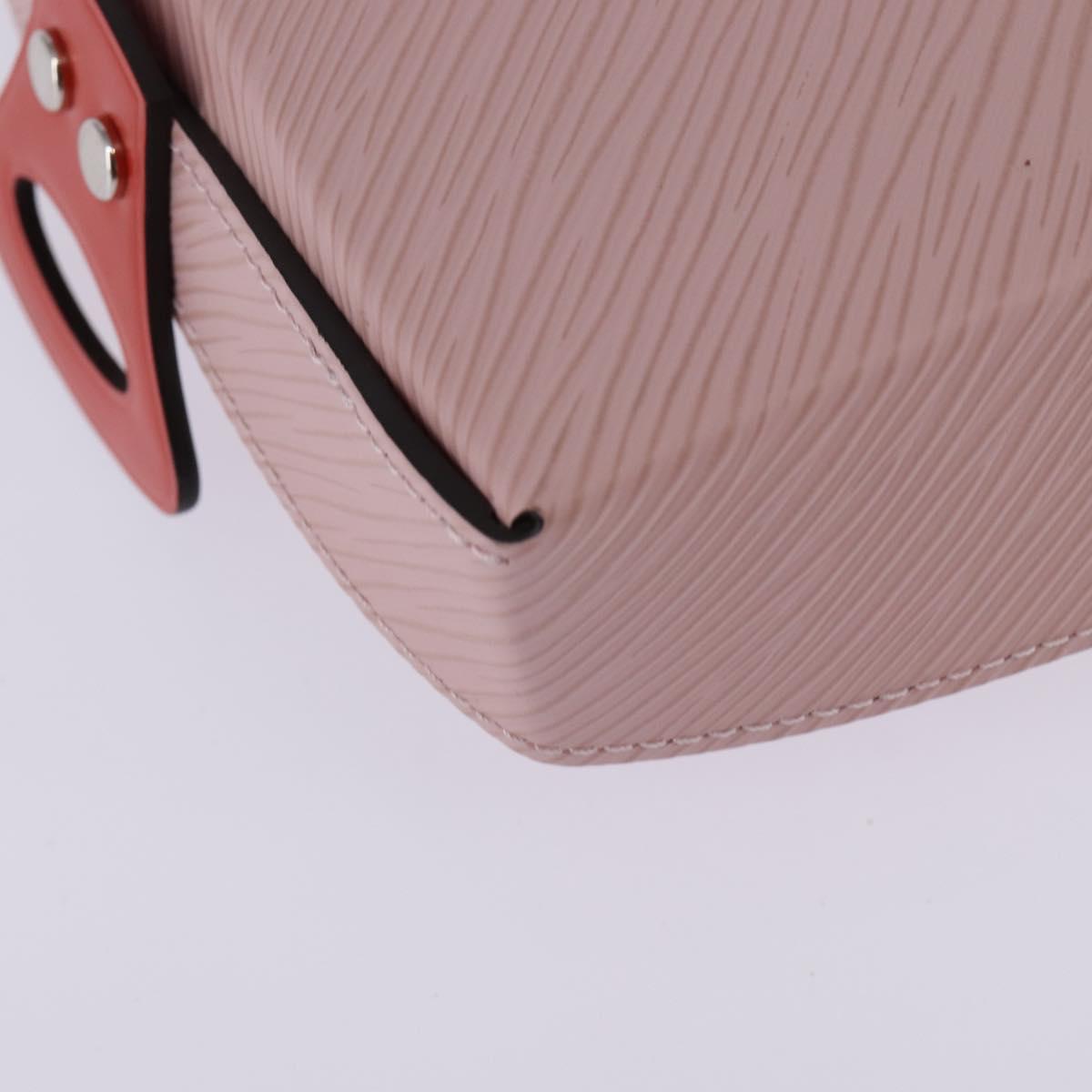 LOUIS VUITTON Epi tray Vid Posh Accessory Case Red Rose claire LV Auth 143994