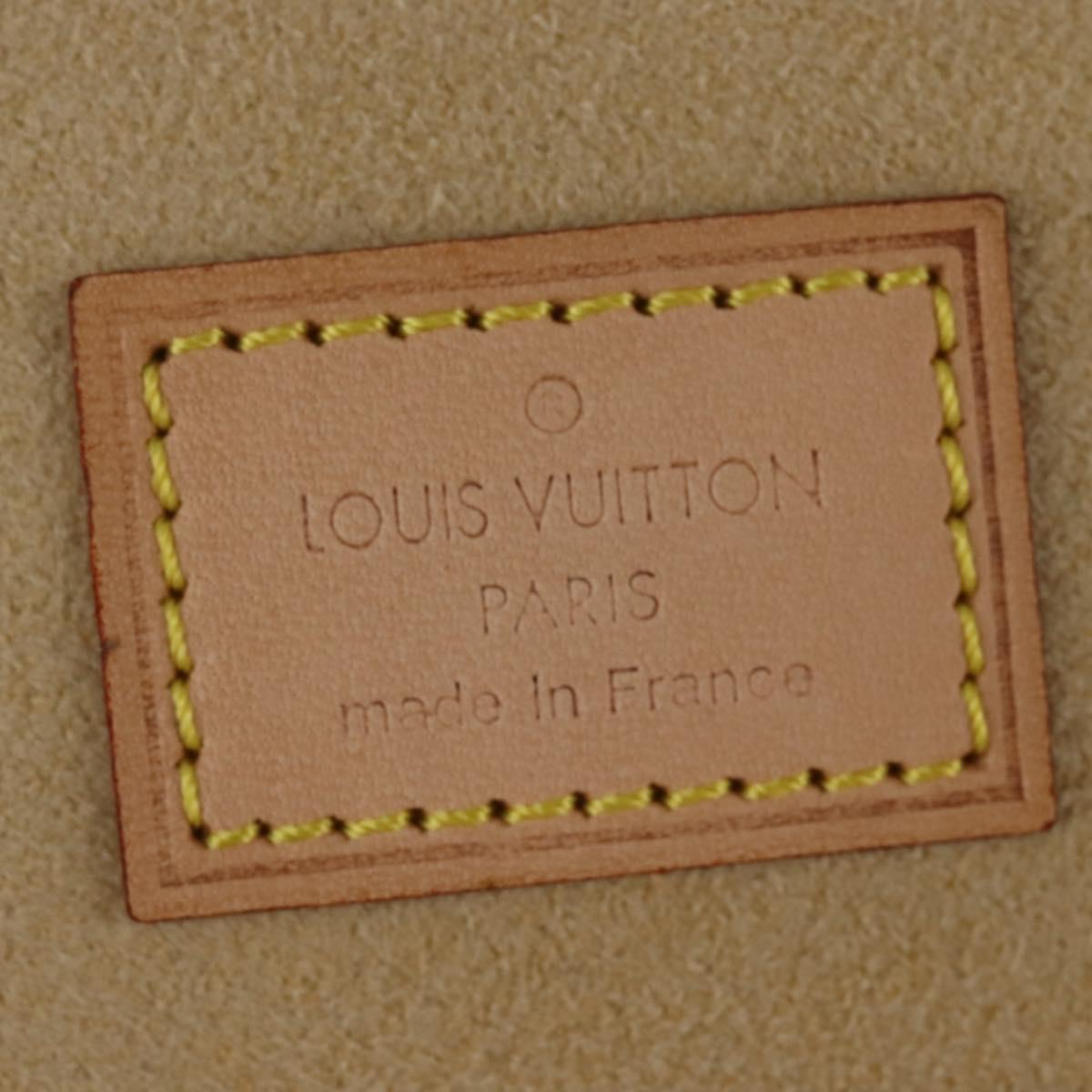 LOUIS VUITTON Monogram Jewelry Case Jewelry Box LV Auth 143995