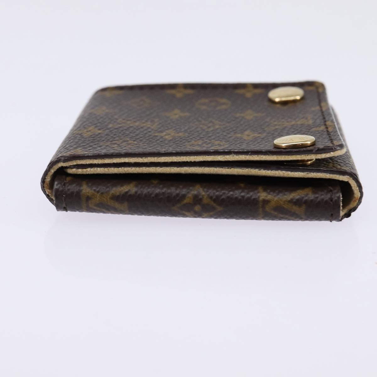 LOUIS VUITTON Monogram Jewelry Case Jewelry Box LV Auth 143995