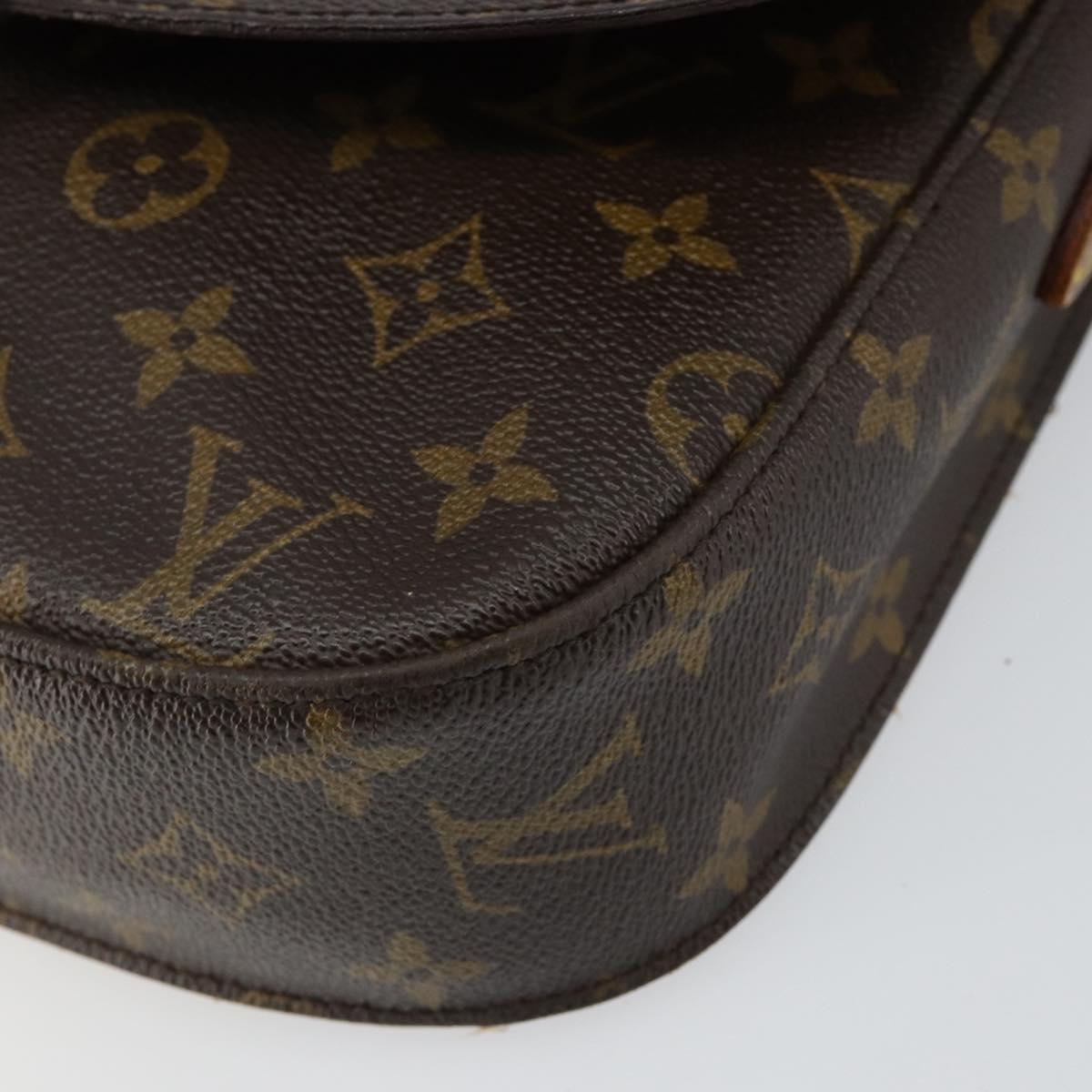 LOUIS VUITTON Monogram Saint Cloud GM Shoulder Bag M51242 LV Auth 144016