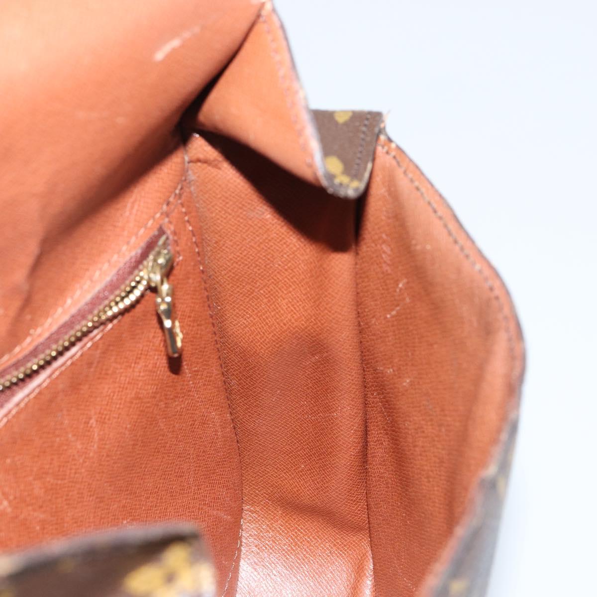 LOUIS VUITTON Monogram Saint Cloud GM Shoulder Bag M51242 LV Auth 144016