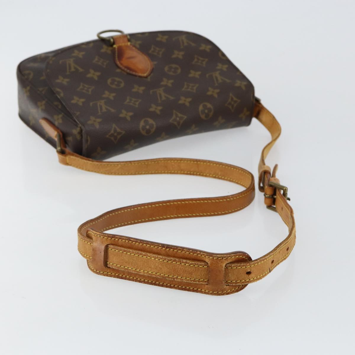 LOUIS VUITTON Monogram Saint Cloud GM Shoulder Bag M51242 LV Auth 144016