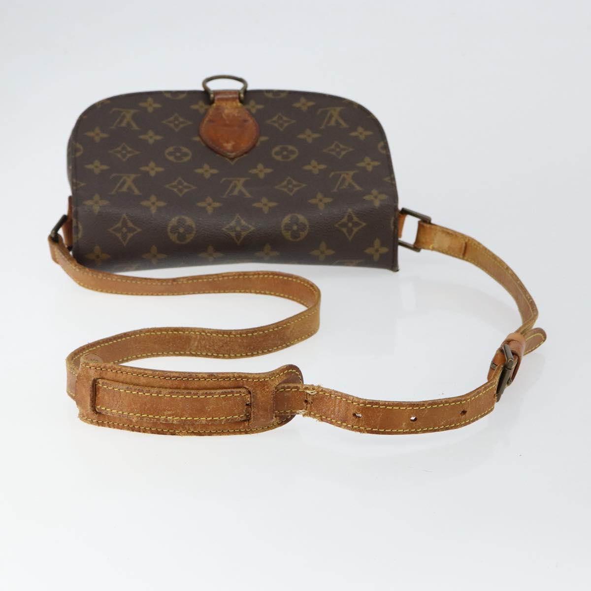 LOUIS VUITTON Monogram Saint Cloud GM Shoulder Bag M51242 LV Auth 144017