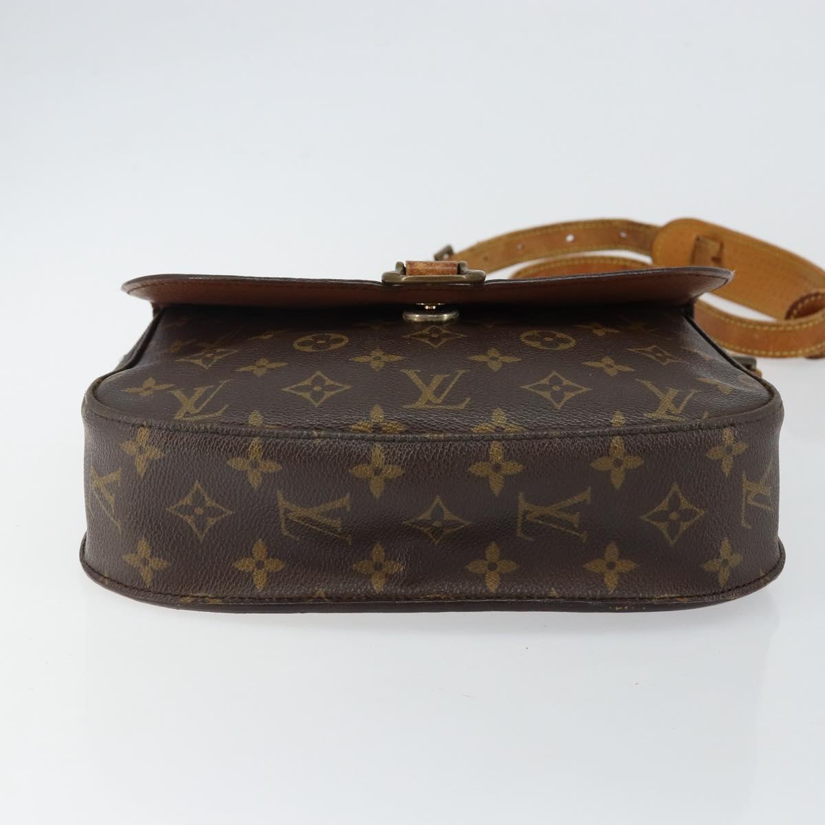 LOUIS VUITTON Monogram Saint Cloud GM Shoulder Bag M51242 LV Auth 144017
